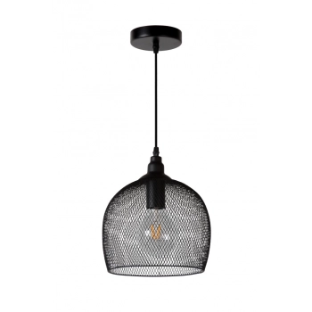 Lucide Mesh Ø 220 lampa wisząca E27 43404/22/30 czarna